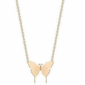 Butterfly Pendant Butterfly Necklace Simple